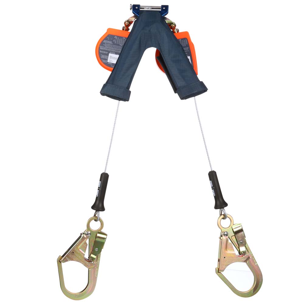 3M DBI-SALA Nano-Lok Twin-Leg Personal 7.3-Foot Self-Retracting Lifeline from GME Supply